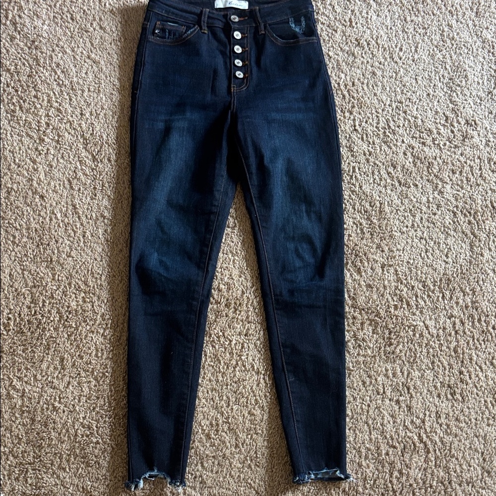 3 for $30 KanCan Women's High-Waisted Button Fly Jeans Size 5/26